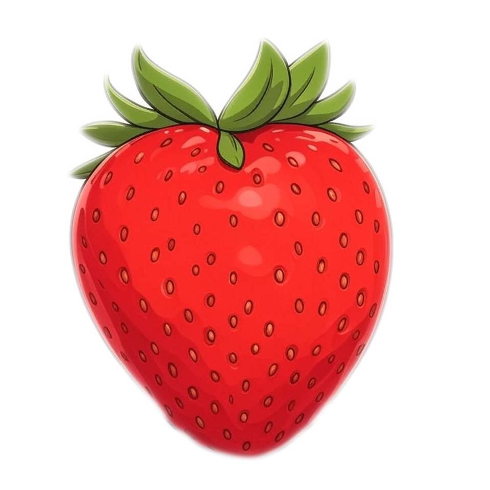 Bouncing strawberry